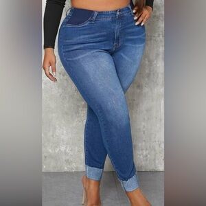 ***Pre-Loved*** SHEIN High Waist Skinny Jeans Size 1X